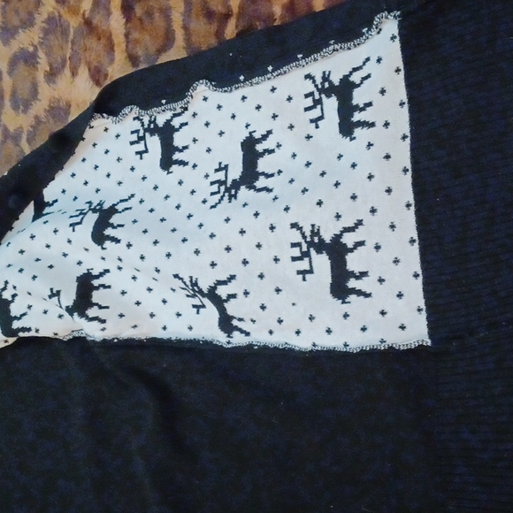 Reindeer design cardigan S - Picture 5 of 5